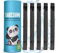 ORINKO Binchotan Bio x5 - Carbone attivo Takesumi di bambù per purificazione dell'acqua, filtrazione ecologica e sostenibile, confezione da 5 bastoncini di Takesumi