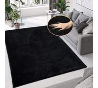 ORINOVA Tappeto Camera da Letto Nero 150x240 cm Morbido Salotto Grande Tappeto Lavabile Moderno Rettangolare