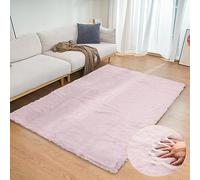 ORINOVA Tappeto Camera da Letto Rosa 120x180 cm Salotto Morbido Tappeto Lavabile Scendiletto Moderno Rettangolare
