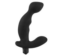 Orion analvib rator - Plug Anale per uomini e donne in 100% silicone, Butt plug anale per la stimolazione della prostata in Nero, Toy la stimolazione anale