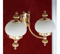 ORION Applique a due luci DELIA WA 2-470/2/aufwärts/MS/opal-matt