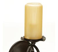 ORION Applique Bente, paralume a candela WA 2K/1373/1 Antik