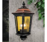 ORION Applique da esterni Antoine a mezza coppa Orion