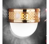 ORION Applique VIENNA ANTICA , semicircolare, ottone Orion