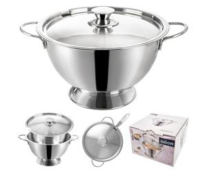 orion group Pentola per zuppa in acciaio inox, 4,5 l