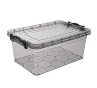 orion group Scatola portaoggetti con coperchio, 14 l