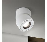 ORION Harvey Faretto da esterno a LED, bianco, Ø 10 cm, alluminio pressofuso Orion