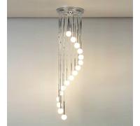 ORION Lampada a sospensione cromata TALISA vetro opalino DLU 2337/16/44 chrom