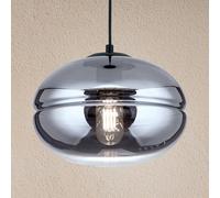 ORION Lampada a sospensione Richard, nero, fumé Orion