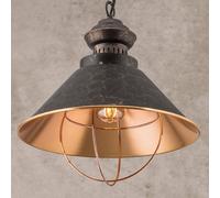 ORION Lampada a sospensione Shanta rustica, a una luce Orion