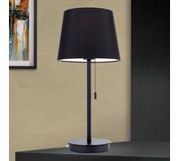 ORION Lampada da tavolo Ludwig con porta USB nero Orion