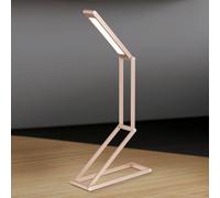 ORION Lampada da tavolo ricaricabile Falto LED, colore oro, alluminio, regolabile Orion