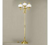 ORION Lampada da terra Delia a 4 luci, ottone lucido Orion
