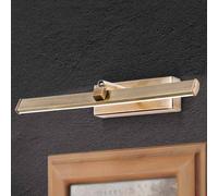 ORION Lampada per quadri LED Suren ottone antico, 30 cm Orion