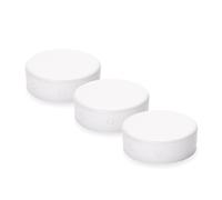 ORION LIGHTSTYLE Scatola di giunzione in PVC scatola da soffitto rosone coperchio scatola di giunzione bianco 3 pezzi