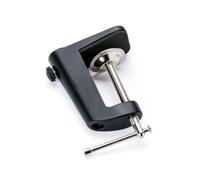 ORION LIGHTSTYLE Supporto da tavolo per lenti d'ingrandimento, lampade da lavoro, morsetto a vite, fissaggio rotativo, nero