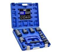 Orion Motor Tech 21 Pezzi Estrattore per Giunti Sferici Set per Rimozione Giunti Sferici Superiori e Inferiori con Tubi di Ricezione e Adattatori Pressa per Giunti Sferici per Auto 2WD 4WD SUV