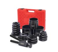 Orion Motor Tech 24 Pezzi Set di Estrattore Cuscinetti Ruota per Rimozione e Installazione Cuscinetti Ruota Anteriore con Viti Scorrevoli, 55-88 mm Boccole Universali, Manicotti, Custodia