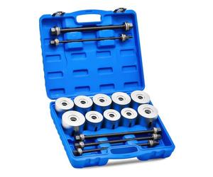 Orion Motor Tech 27 Pezzi Set Estrattore per Silent Block e Boccole con 22 Manicotti di Pressatura e 5 Mandrini e Dadi Kit per Rimozione di Boccole con Cuscinetti di Tenuta per Auto Camion