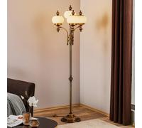 ORION Piantana a 4 luci DELIA, ottone antico Orion