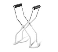 Orion Pinza per barattoli e bottiglie, cromata, bianca, 30,2 x 11,3 x 6,3 cm