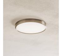 ORION Plafoniera Bully LED, nichel opaco, Ø 24 cm Orion