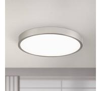 ORION Plafoniera Bully LED, nichel opaco, Ø 28 cm Orion