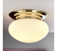 ORION Plafoniera Delia ottone, vetro crema Orion