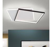 ORION Plafoniera LED Emanuel, bianco/nero Orion