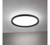 ORION Plafoniera LED Kant, Ø 40 cm nero, CCT metallo/plastica Orion