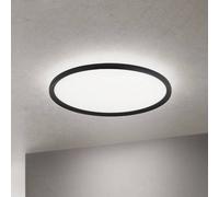 ORION Plafoniera LED Kant, Ø 60 cm nero, CCT metallo/plastica Orion