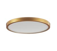 ORION Plafoniera LED Vika rotonda, oro opaco, Ø 30 cm Orion