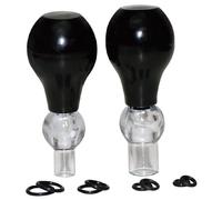 Orion Pompa del capezzolo da 10 pezzi con 2 suckers del capezzolo e 8 anelli di gomma