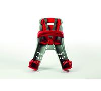 OKBABY Orion - Seggiolino Anteriore per Bici colore Argento/Rosso
