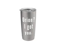 Orion? Ti ho preso. Bicchiere termico in acciaio inox doppia parete