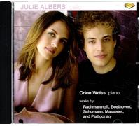 Orion Weiss Julie Albers Plays (CD)
