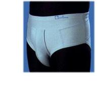 Safte ORIONE 515 CINTOSLIP ERNIARIO UOMO APERTO CON PELOTTE IN COTONE BIANCO 3
