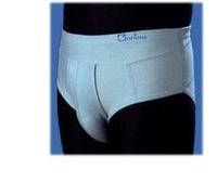 Safte ORIONE 515 CINTOSLIP ERNIARIO UOMO APERTO CON PELOTTE IN COTONE BIANCO 4