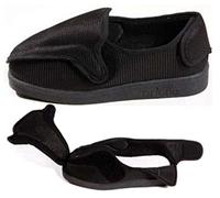 Orione OK PED Safte Scarpe Post Operatorie apertura frontale e posteriore NERO 1 paio -- Size 38