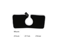 Orione Safte Davantino con foro ricambio per fascia stomia diametro 6 7 e 8 cm N
