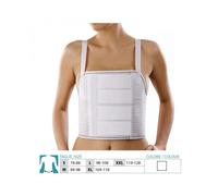Orione Safte Fascia post operatoria Toracica con bretelle h 27 cm BIANCO