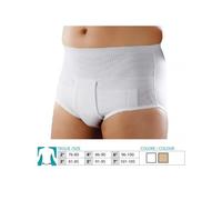 Orione Safte Mutande Contenitive Cintoslip Ernia con pelotte aperto BIANCO Art.
