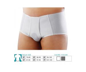 Orione Safte Mutande Contenitive Cintoslip Ernia uomo aperto GRIGIO Art. 313