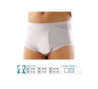 Orione Safte Mutande Contenitive Slip uomo contenitivo aperto cotone AZZURRO Art