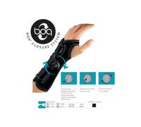 Orione Safte Polsiera con stecca palmare destra chiusura boa system NERO