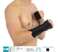 Orione Safte Polsiera Steccata ambidestra NERO