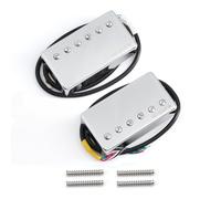 OriPure Alnico 5 - Pickup sigillato Humbucker per chitarra, cromato, 7,2 K + pickup ponticello 16,6 K, adatto per chitarra LP