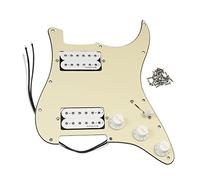 OriPure Battipenna caricato HH imposta doppi humbucker per pickup per chitarra elettrica Sostituzione di parti di chitarra elettrica Crema 3 STi