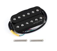 OriPure Pickup al ponte Humbucker per chitarra elettrica Alnico 5 16-17K nero