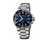 Oris Aquis Date 39.5mm - Blue Dial, Steel Bracelet, Swiss Automatic Dive Watch